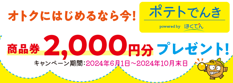 ポテトでんきキャンペーン